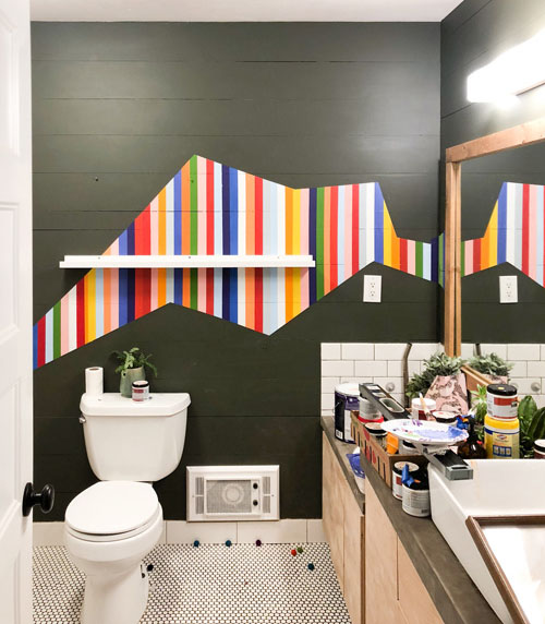 How-to-paint-colored-stripes-after