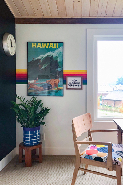Racheal Jackson of Banyan Bridges custom murals for business office
