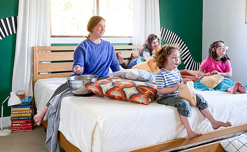 zinus-aimee-platform-bed-with-zen-mattress-and-banyan-bridges-with-kids-for-movie-night-cropped