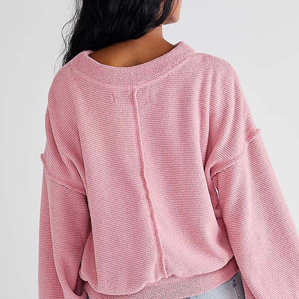 Pink Line Sweater